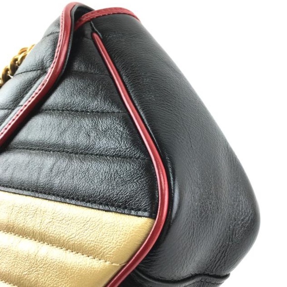 Marmont Quilted Diagonal Cross Body Bag - Picture 10 of 12